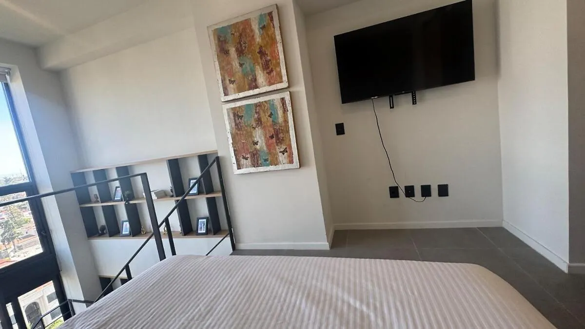 Hermoso Loft Doble Altura, Zona Andares, Alberca Y Gym Guadalajara Apartament