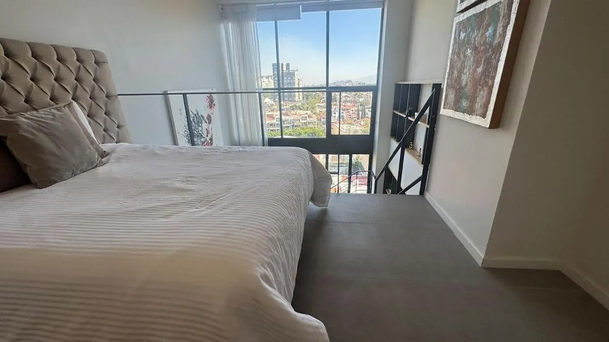 דירה גואדלחארה Hermoso Loft Doble Altura, Zona Andares, Alberca Y Gym